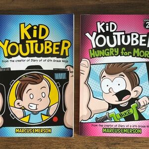 Kid YouTuber Season 1 & Season 2 Hungry for More Kids Chapter Books 1-2